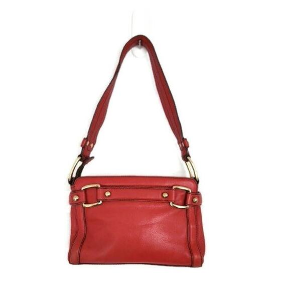 Banana Republic Vintage Women's Rust Leather Shoulder Bag - Picture 2 of 8